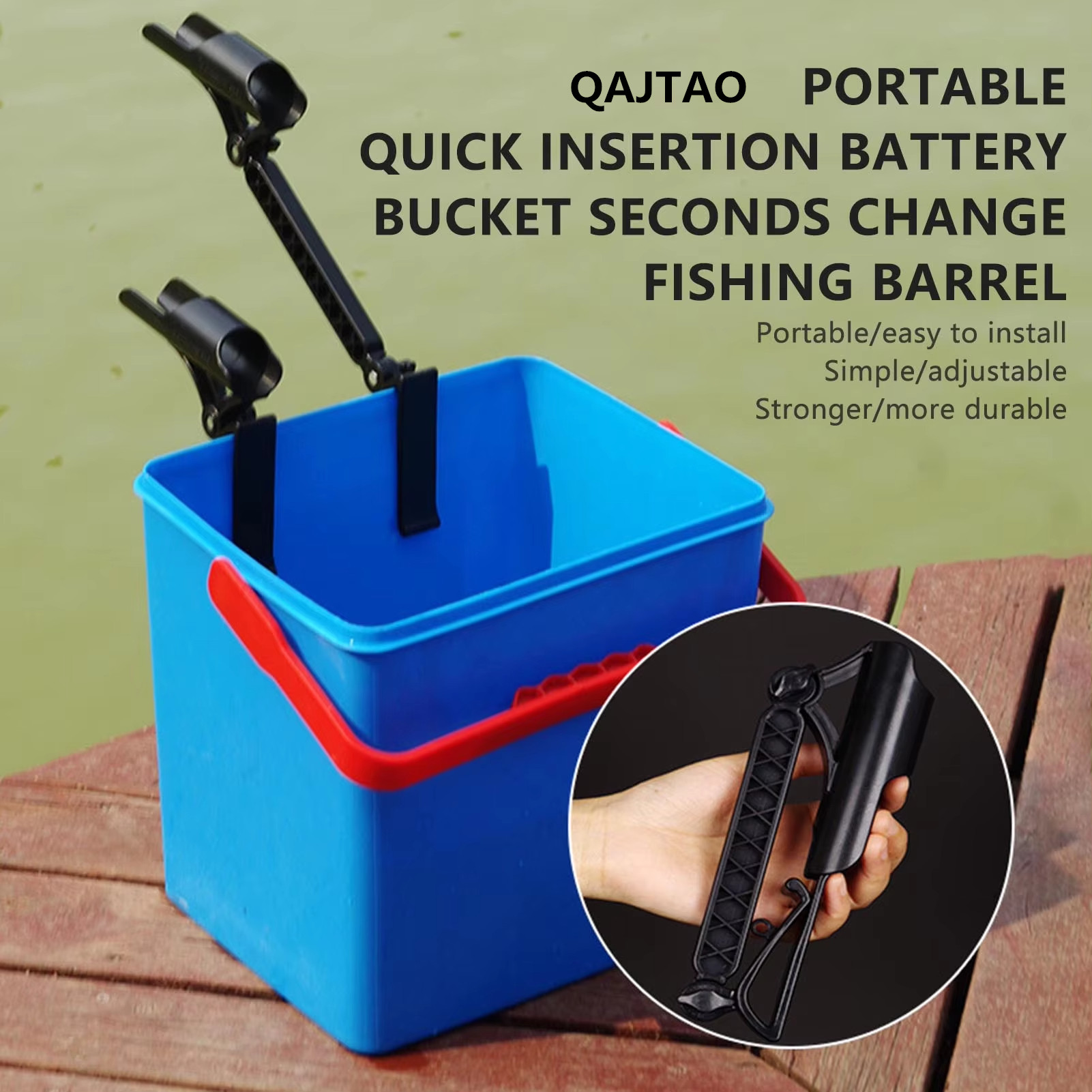 Fishing Rod Ice - QAJTAO 10-25cm fishing rod rack, ice