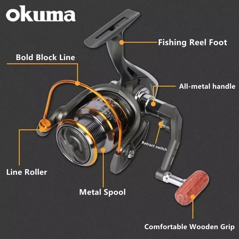 Okuma High Speed 5.2:1 Fishing - Daiwa Reel Fuego review and price